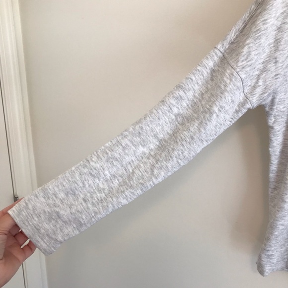 Calvin Klein | Gray Cowl Neck Sweatshirt - Picture 3 of 8